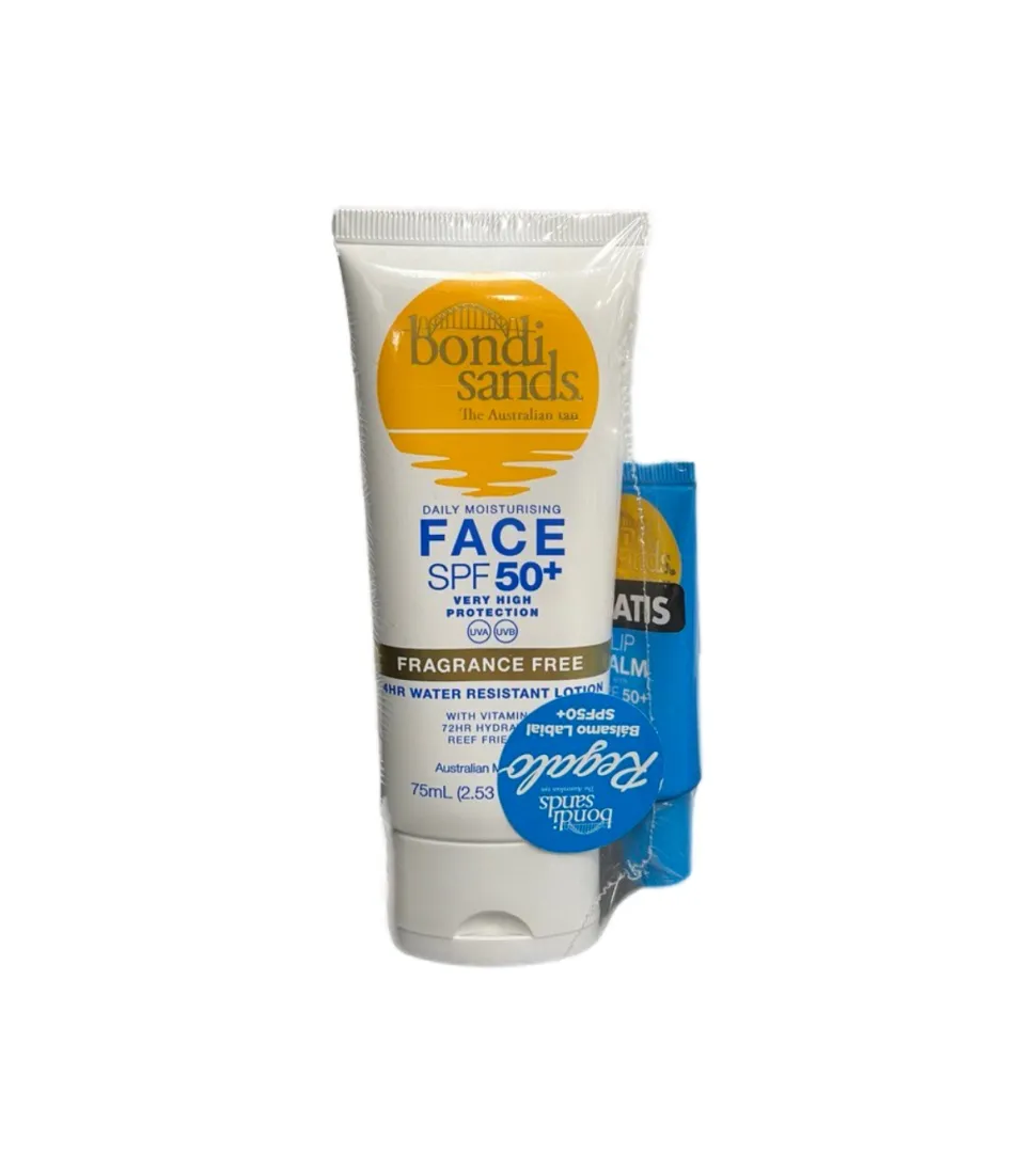 Loción solar facial diaria SPF50+ sin perfume sin perfume resistente al agua