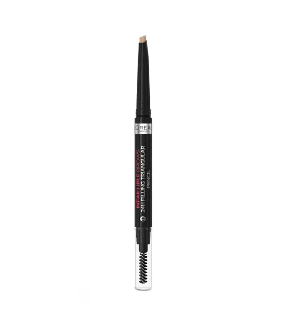 Lápiz de cejas automático Infaillible Brows 24h Filling Triangular Pencil - 7.0: Blonde
