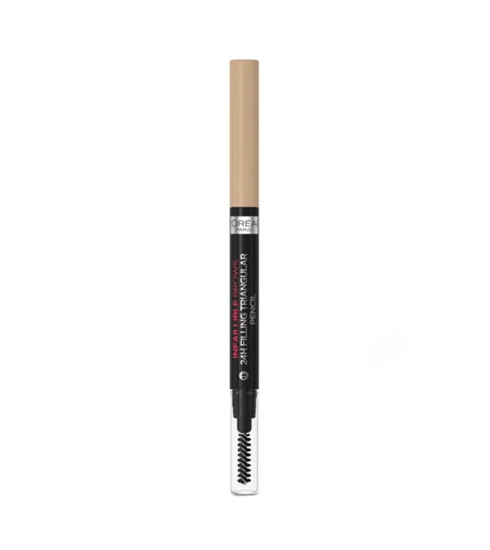 Lápiz de cejas automático Infaillible Brows 24h Filling Triangular Pencil - 7.0: Blonde