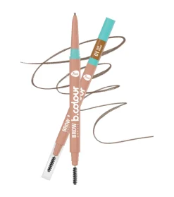 Lápiz de cejas + cepillo para cejas - 01: Soft Blond