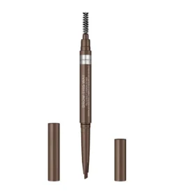 Lápiz de cejas con cepillo Brow this way - 002: Medium Brown