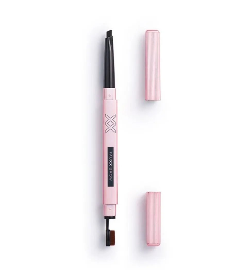 Lápiz de cejas Fauxx Brow - Deep Black