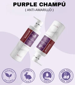 *Maca Power* - Champú violeta neutralizador Blonde