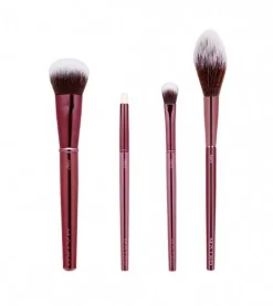 Maiko - Set de 4 brochas Luxury Burgundy
