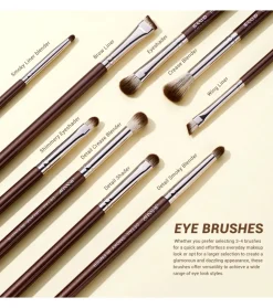 *Makeup Essentials in a Box* - Set de 15 brochas - Shimmer Brown