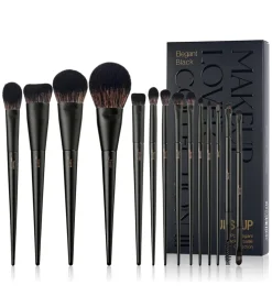 *Makeup Lover Collection III* - Set de 14 brochas - Elegant Black