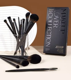 *Makeup Lover Collection III* - Set de 14 brochas - Elegant Black