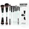 *Makeup Lover Collection V* - Set de 10 brochas - Bright Cyan
