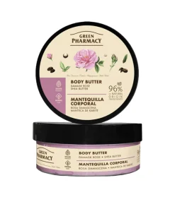 Manteca corporal - Rosa damascena y manteca de karité