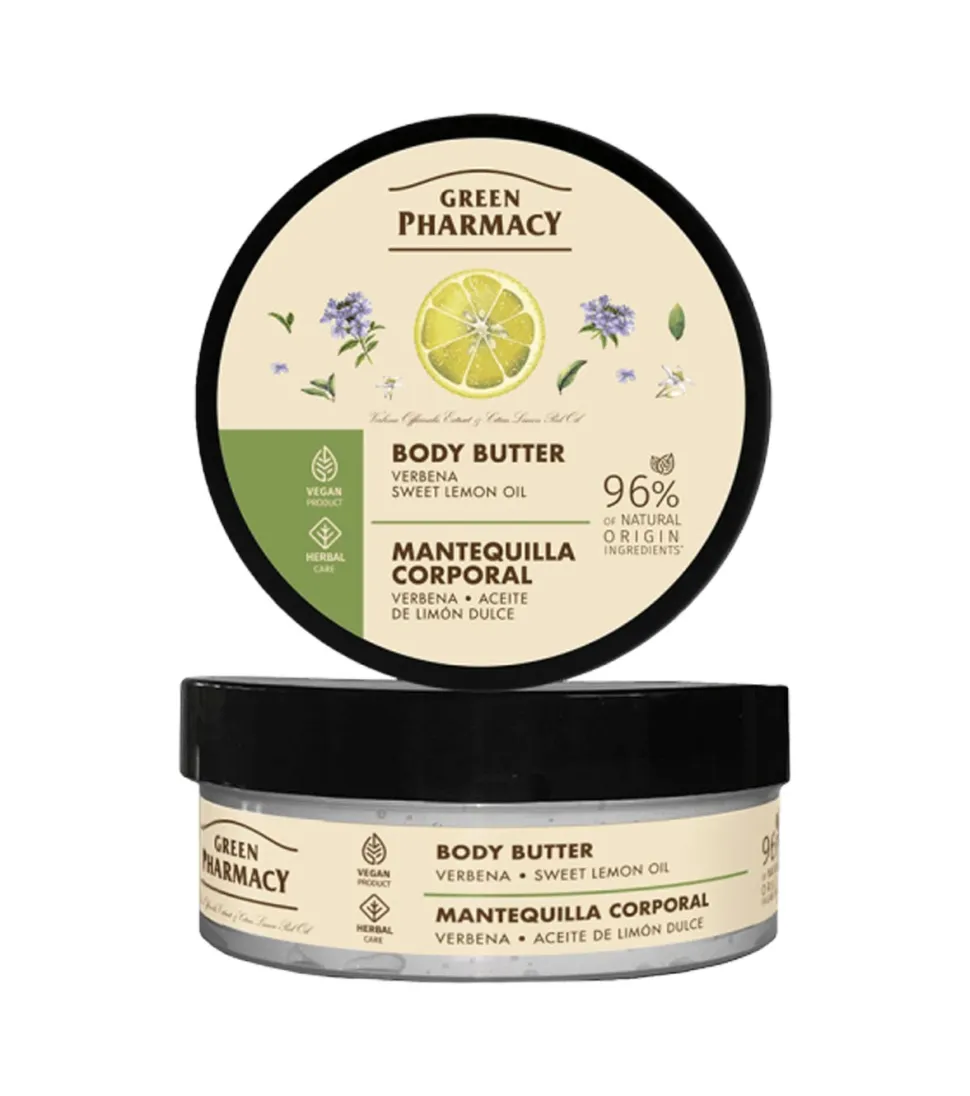 Manteca corporal - Verbena y aceite de limón dulce