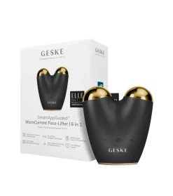 Masajeador Microcurrent Face-Lifter 6 In 1 - Black Gold