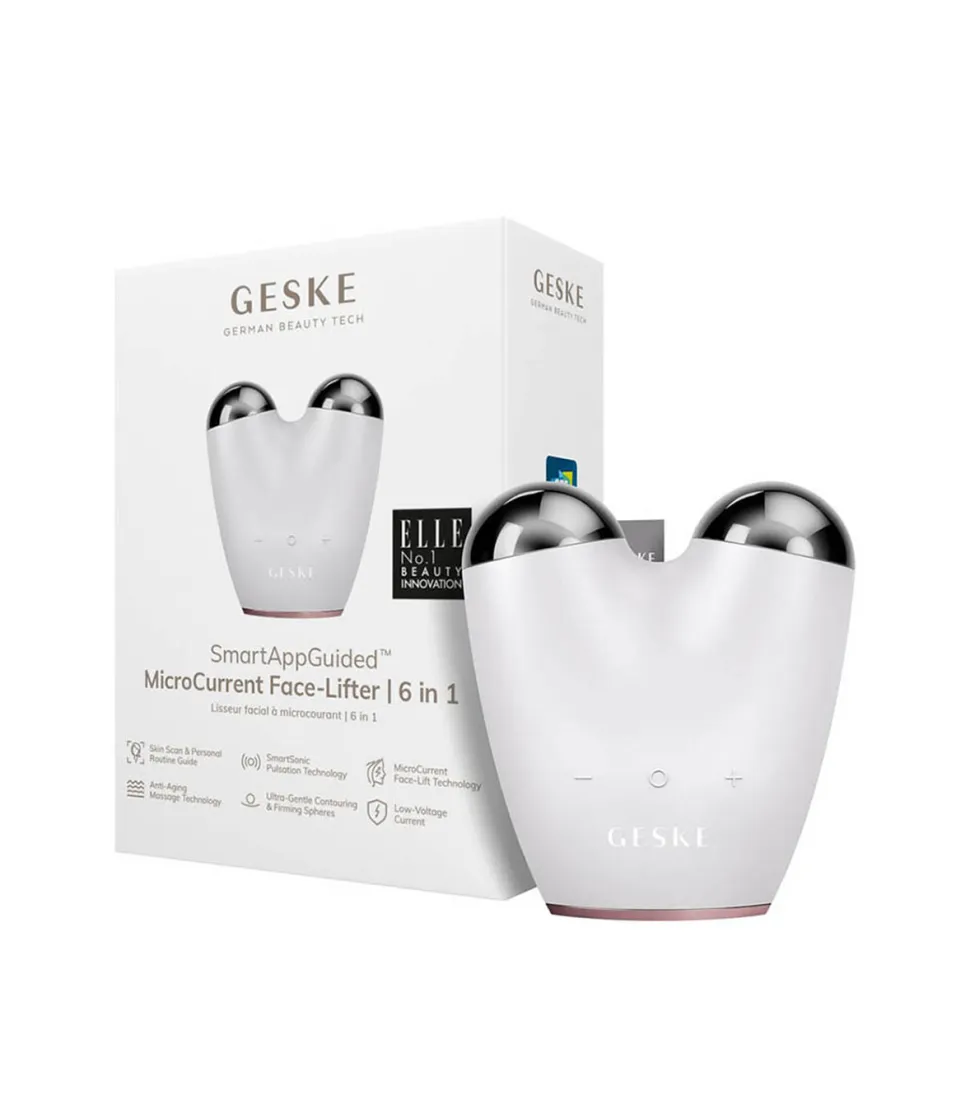 Masajeador Microcurrent Face-Lifter 6 In 1 - White