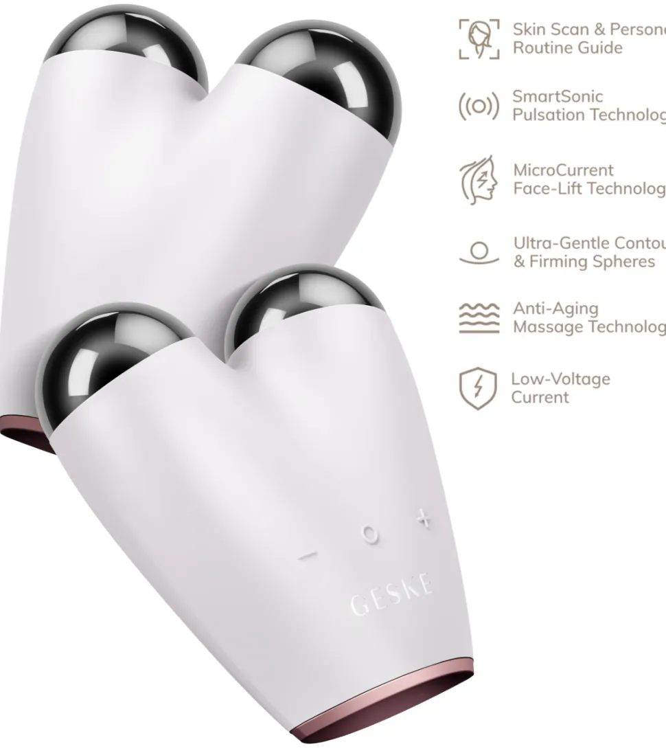 Masajeador Microcurrent Face-Lifter 6 In 1 - White