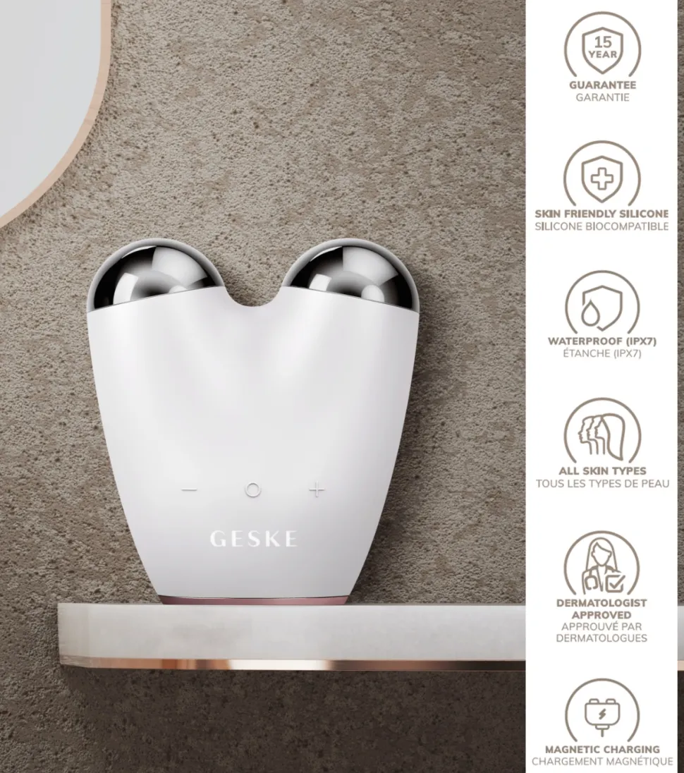 Masajeador Microcurrent Face-Lifter 6 In 1 - White