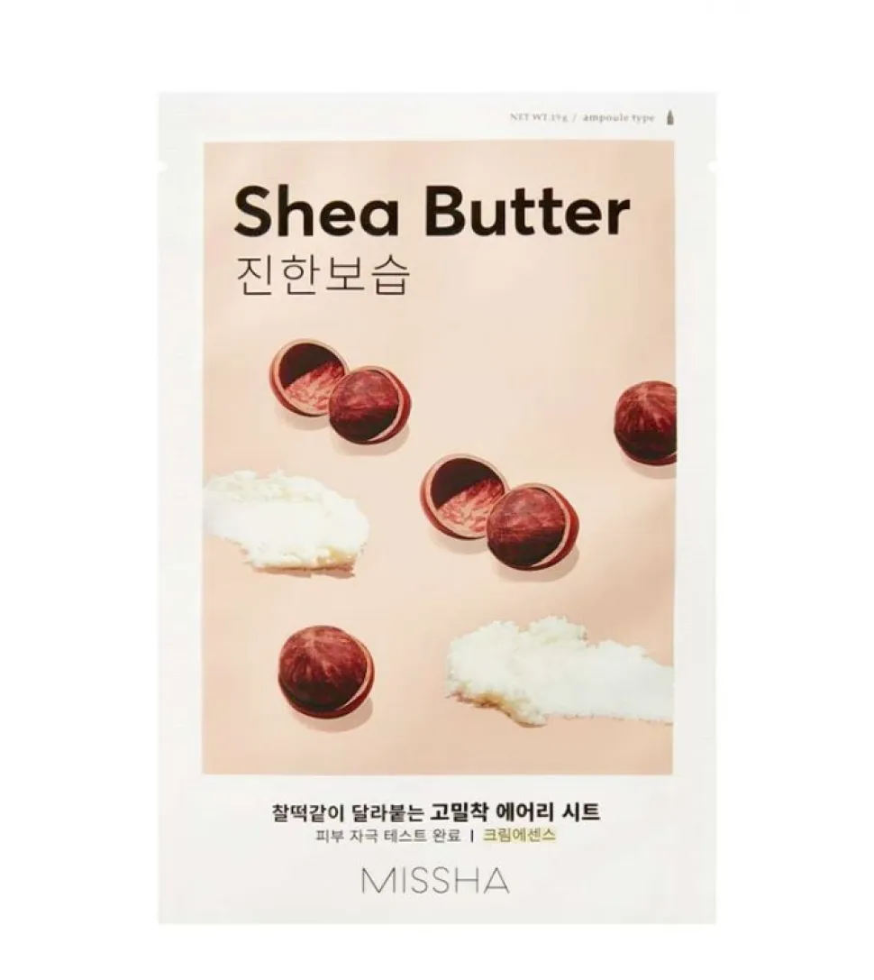 Mascarilla Airy Fit Sheet Mask - Manteca de Karité