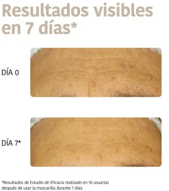 Mascarilla Antiarrugas y Antiedad para Cara y Cuello - Colágeno + Ácido Hialurónico