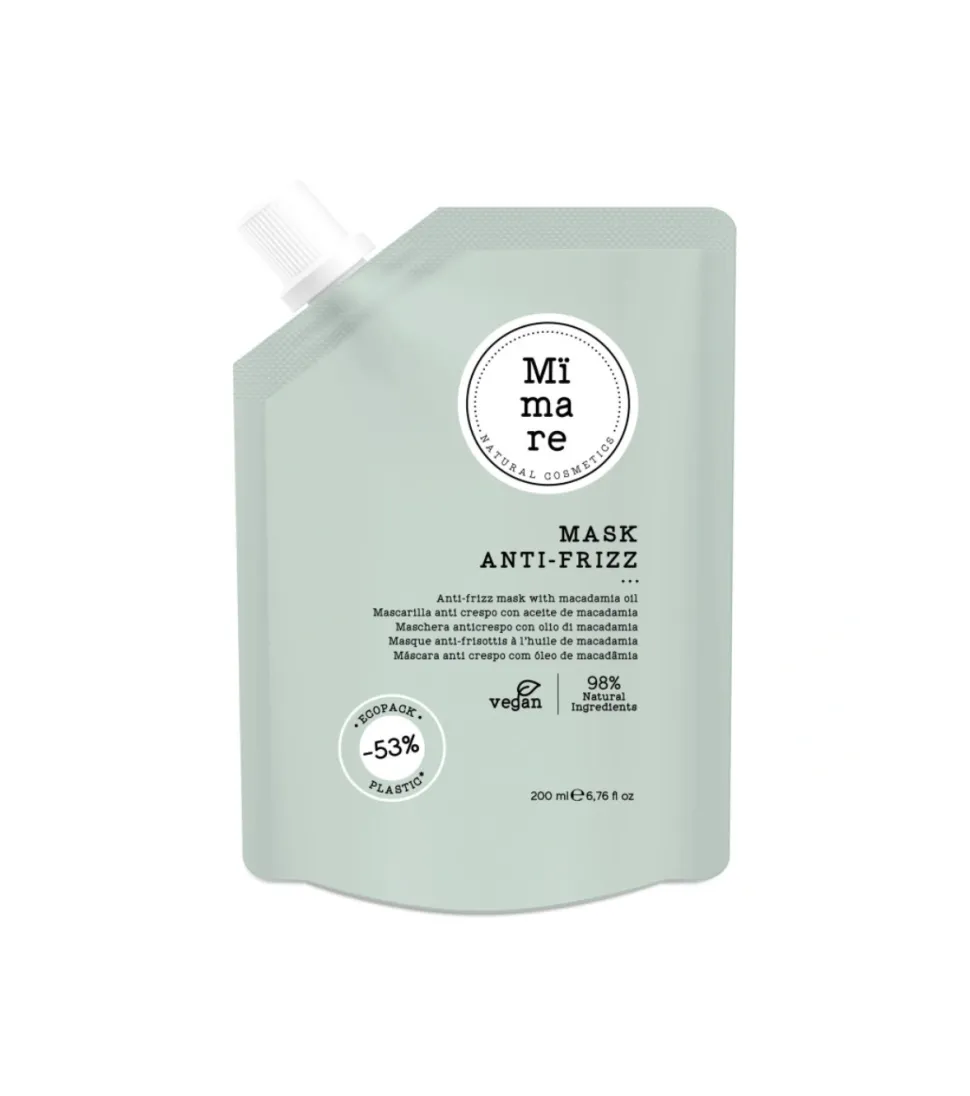 Mascarilla antiencrespamiento con aceite de macadamia