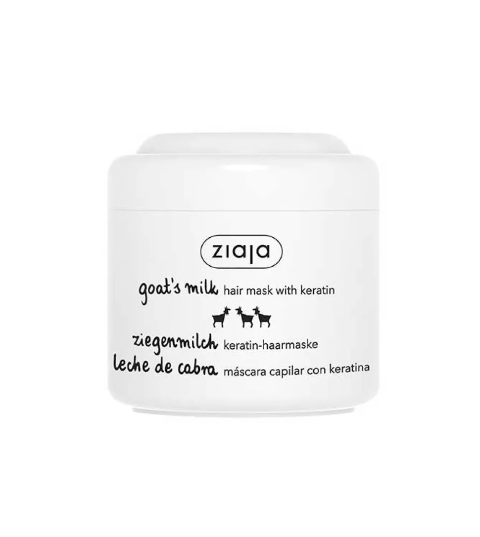 Mascarilla capilar cabello seco Leche de Cabra