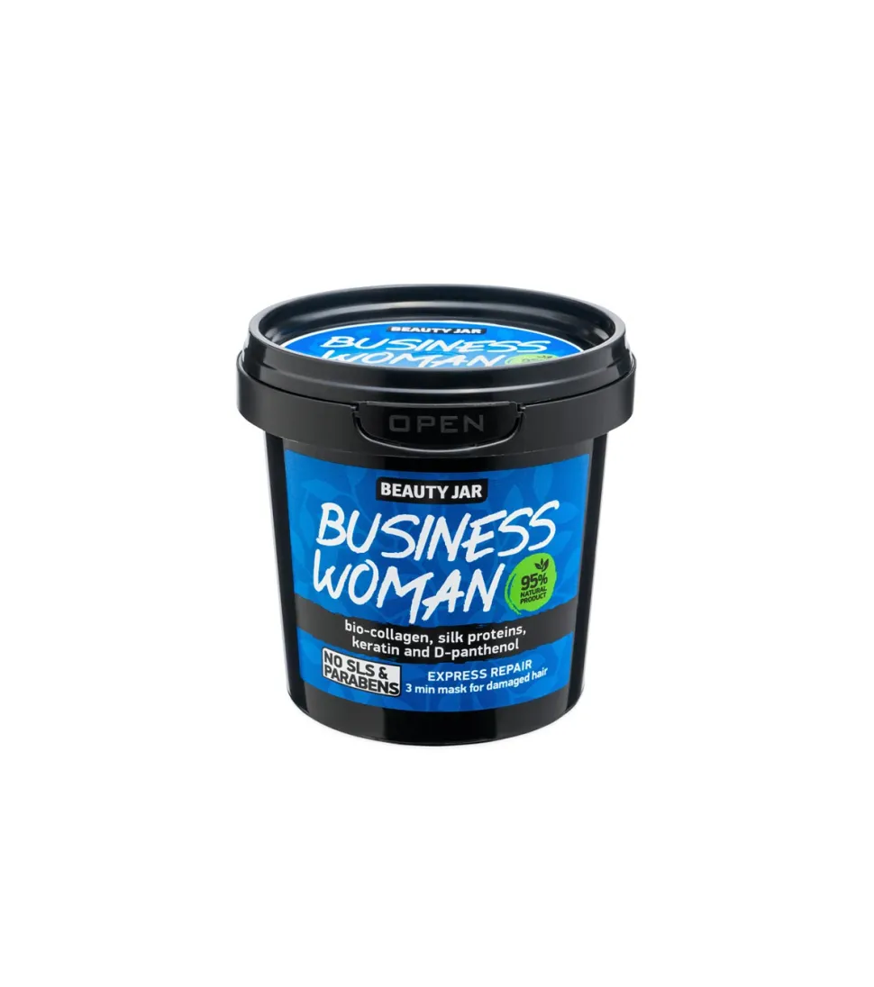 Mascarilla capilar para cabello dañado de 3 minutos Business Woman