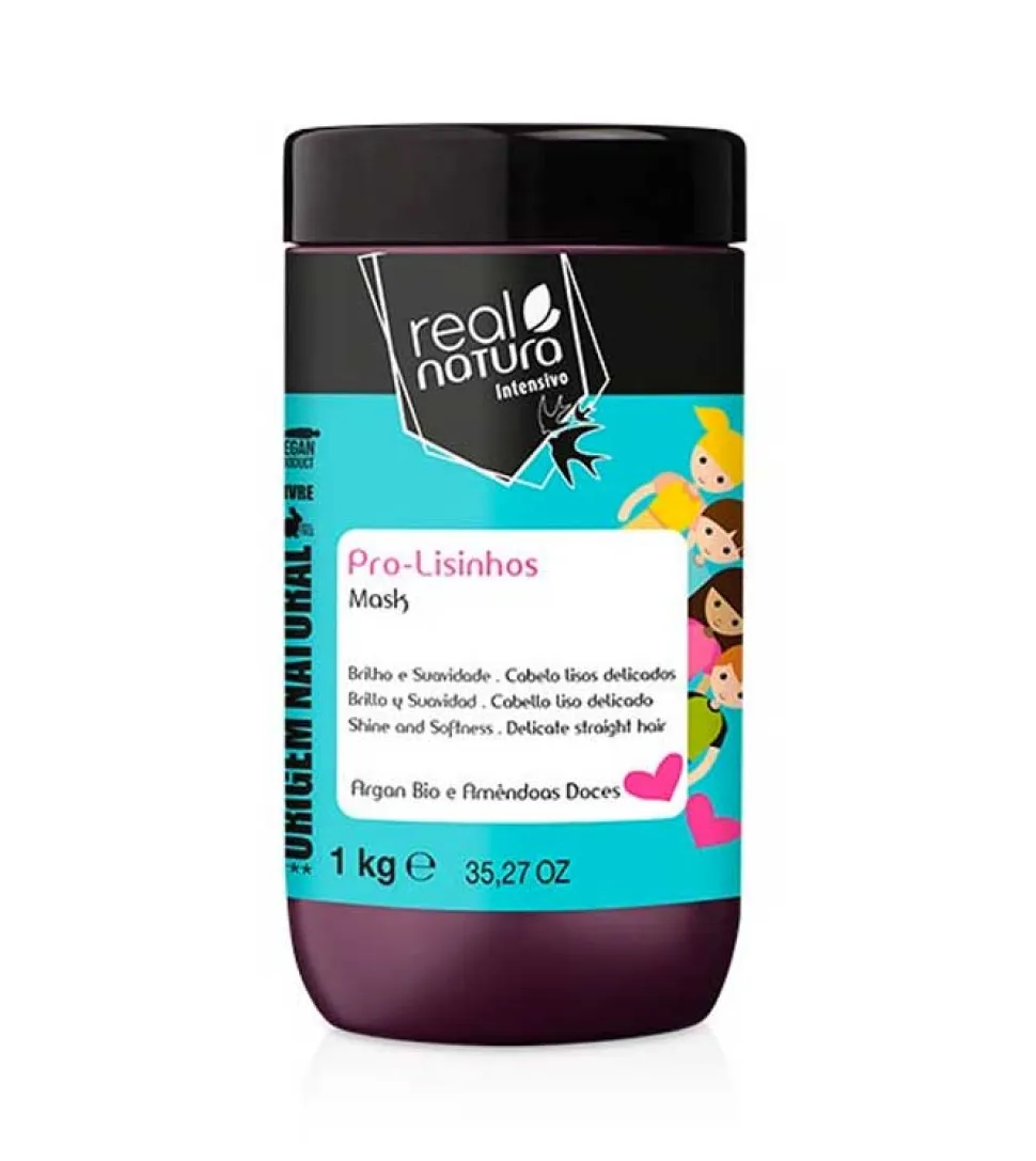 Mascarilla capilar Pro-Lisinhos anti frizz 1kg - Cabellos lisos y delicados