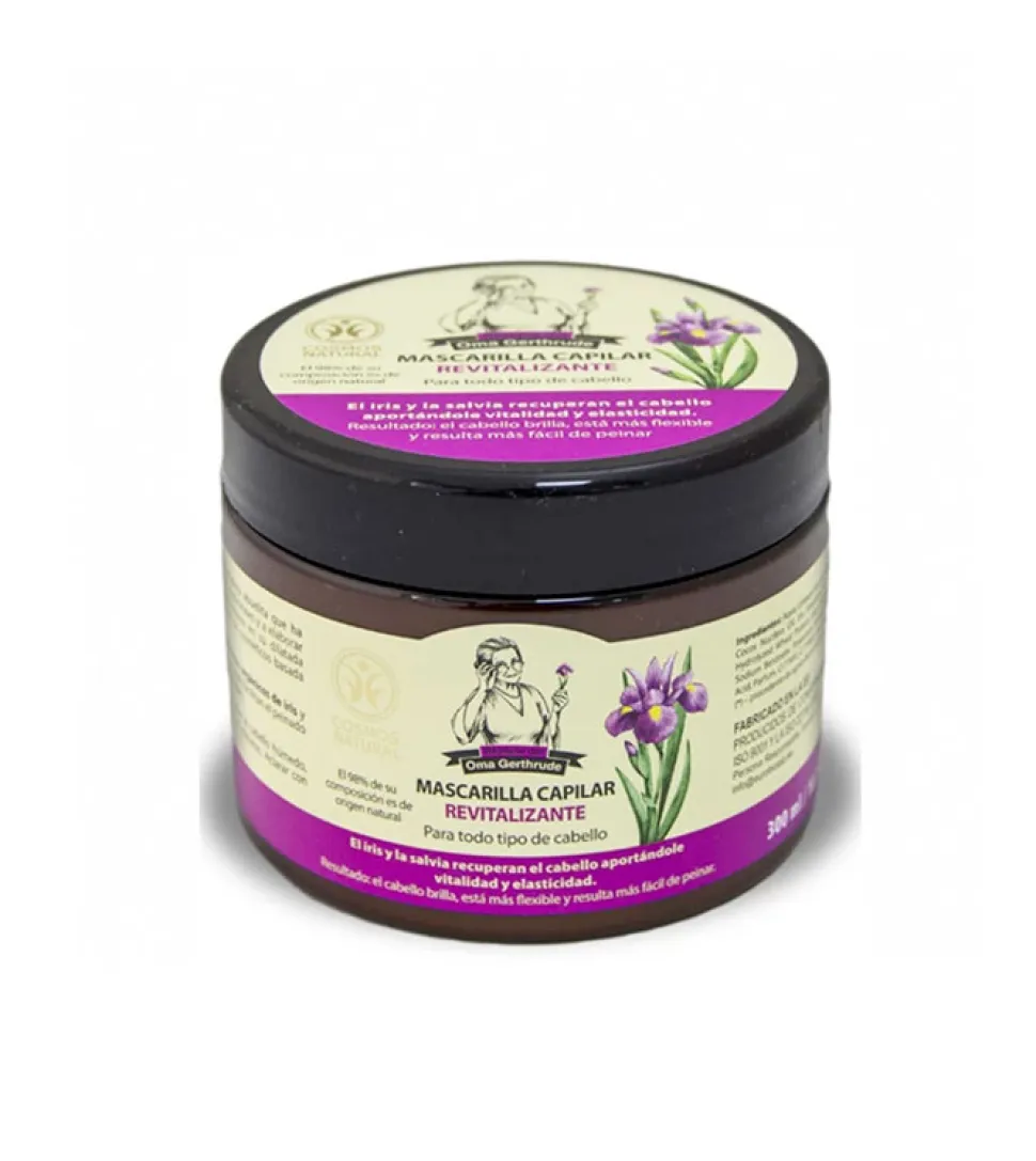 Mascarilla capilar revitalizante - Iris y salvia