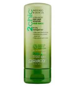 Mascarilla capilar ultra hidratante 2Chic - Aguacate y aceite de oliva