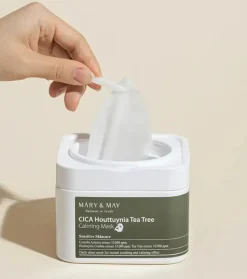 Mascarilla Cica Houttuynia Tea Tree - 30ea