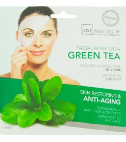 Mascarilla con Té Verde - Reparadora y Antienvejecimiento