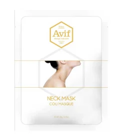 Mascarilla de bio-celulosa hidratante para cuello