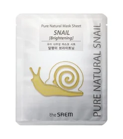 Mascarilla de caracol iluminadora Pure Natural