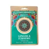 Mascarilla de papel biodegradable Superfood Ginger & Turmeric