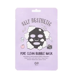 Mascarilla de rostro hidratante y purificante Self Aesthetic Pore Clean Bubble Mask
