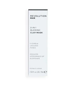 Mascarilla facial anti-imperfeciones 2 in 1 Blemesh Clay Mask