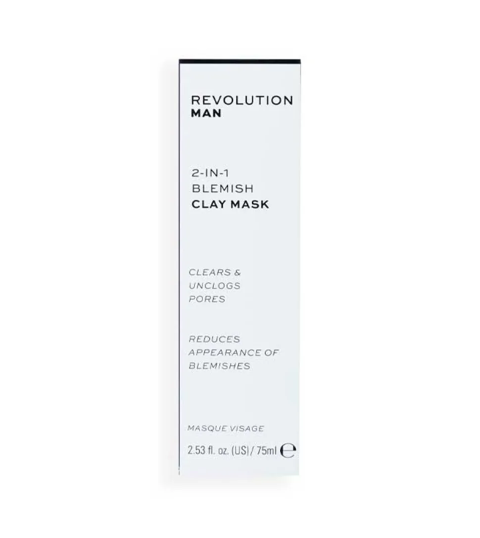 Mascarilla facial anti-imperfeciones 2 in 1 Blemesh Clay Mask