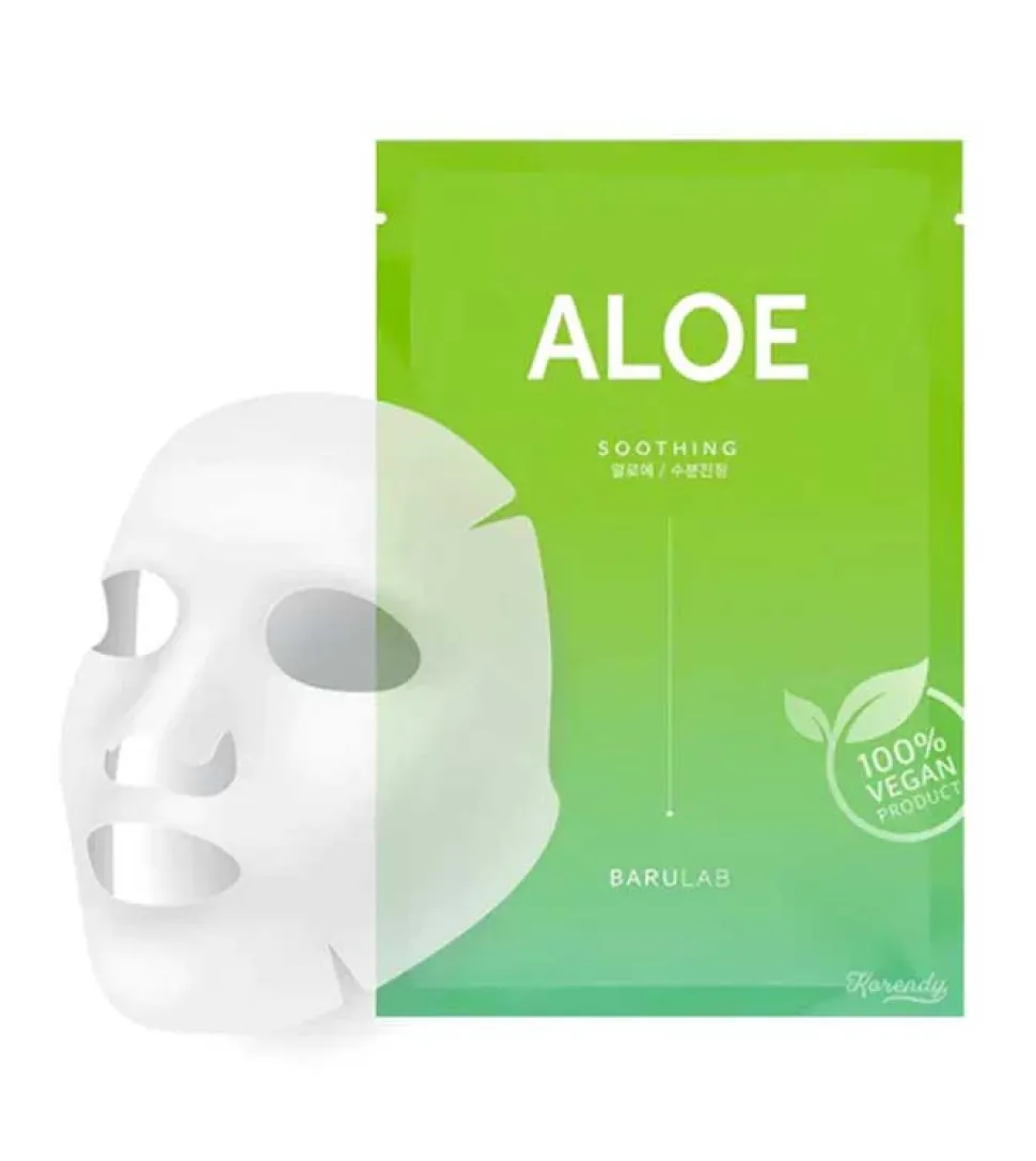 Mascarilla facial calmante Aloe