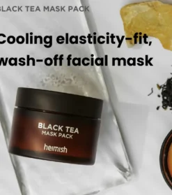 Mascarilla facial calmante Black Tea Mask Pack