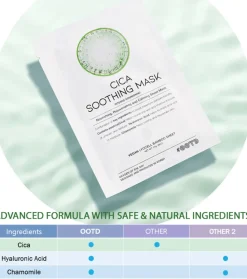 Mascarilla facial calmante CICA Shooting Mask