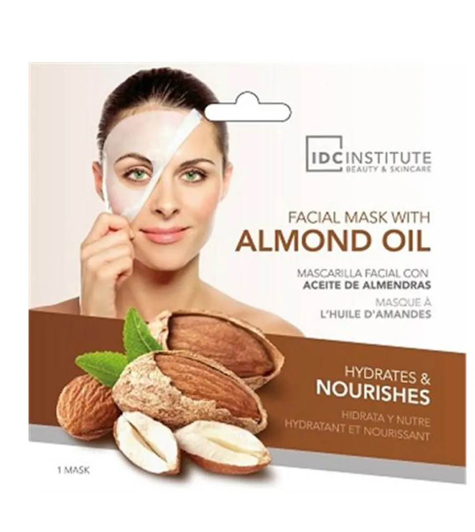 Mascarilla Facial con Aceite de Almendras