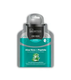 Mascarilla Facial con Aloe Vera y Péptido