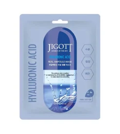 Mascarilla facial con ácido hialurónico