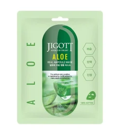 Mascarilla facial con extracto de aloe