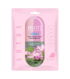 Mascarilla facial con extracto de flor de loto