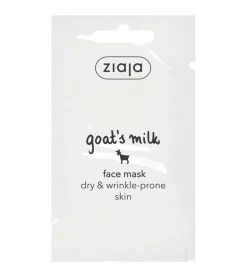 Mascarilla facial con leche de cabra
