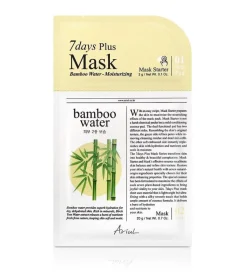 Mascarilla facial 7 Days Plus - Agua de bambú