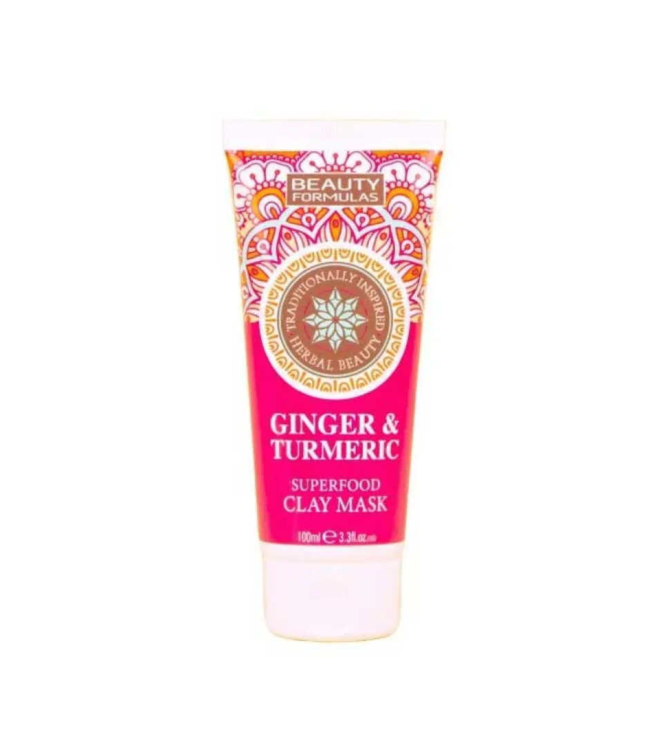 Mascarilla facial de arcilla Superfood Ginger & Turmeric