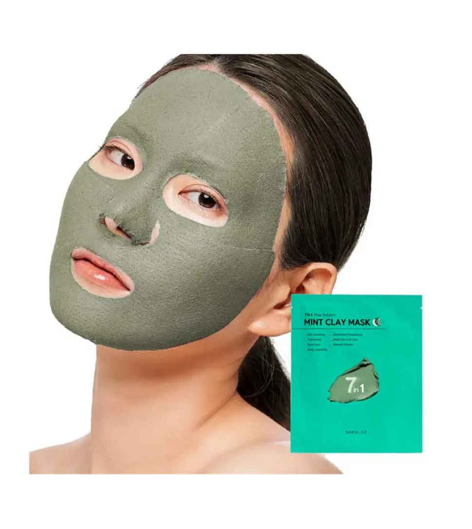 Mascarilla facial de arcilla 7 in 1 Total Solution - Mint Clay