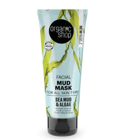 Mascarilla facial de barro para todo tipo de pieles - Barro marino y Algas