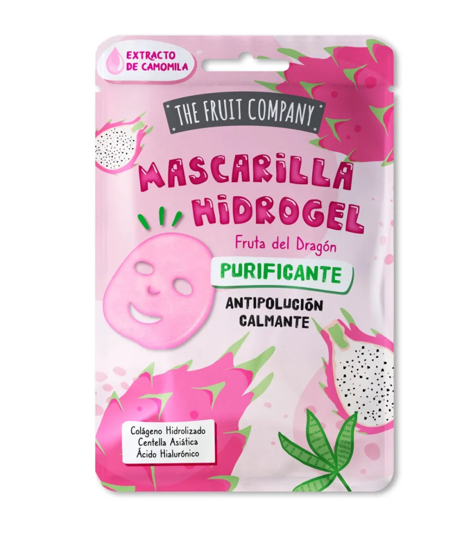 Mascarilla facial de hidrogel Purificante - Fruta del Dragón