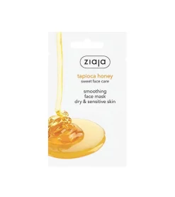 Mascarilla facial de miel de tapioca suavizante para pieles secas y sensibles