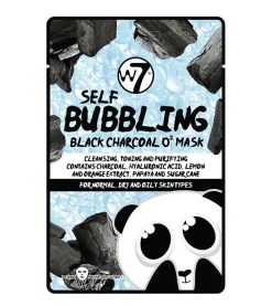 Mascarilla facial de papel de Carbón Negro O2 - Self Bubbling